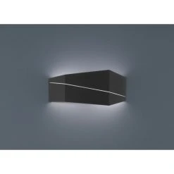 Trio Leuchten ZORRO Wandleuchte LED Schwarz, 1-flammig