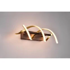 Trio Leuchten Trio Sequence Wandleuchte LED Messing, Schwarz, 1-flammig -Wandleuchten Verkauf trio sequence wandleuchte 241810208 8