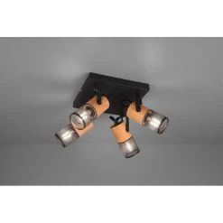 Trio Leuchten Trio Tosh Strahler LED Schwarz, 4-flammig