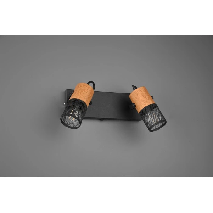 Trio Leuchten Trio Tosh Strahler LED Schwarz, 2-flammig 2 Trio Leuchten Trio Tosh Strahler LED Schwarz, 2-flammig - Image 2