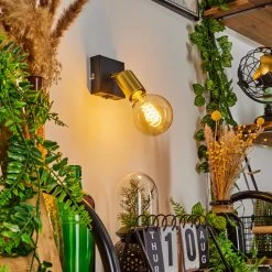 Hofstein Tulla Wandleuchte Schwarz, 1-flammig -Wandleuchten Verkauf tulla wandleuchte h3382431 9