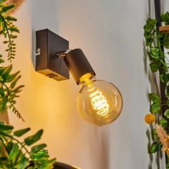 Hofstein Tulla Wandleuchte Schwarz, 1-flammig 21 Hofstein Tulla Wandleuchte Schwarz, 1-flammig -Wandleuchten Verkauf tulla wandleuchte h3382455 9