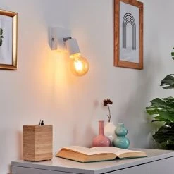 Hofstein Tulla Wandleuchte Weiß, 1-flammig -Wandleuchten Verkauf tulla wandleuchte h3406748 8