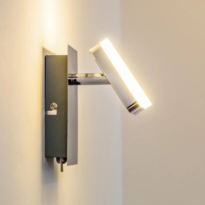 Hofstein Turin Wandspot LED Chrom, 1-flammig 16 Hofstein Turin Wandspot LED Chrom, 1-flammig - Image 16