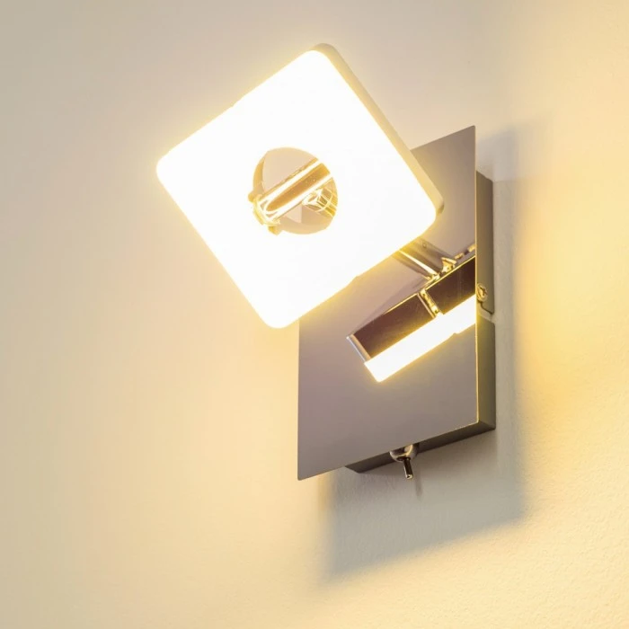 Hofstein Turin Wandspot LED Chrom, 1-flammig 19 Hofstein Turin Wandspot LED Chrom, 1-flammig - Image 19