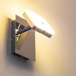 Hofstein Turin Wandspot LED Chrom, 1-flammig 24 Hofstein Turin Wandspot LED Chrom, 1-flammig -Wandleuchten Verkauf turin wandspot h167602 3