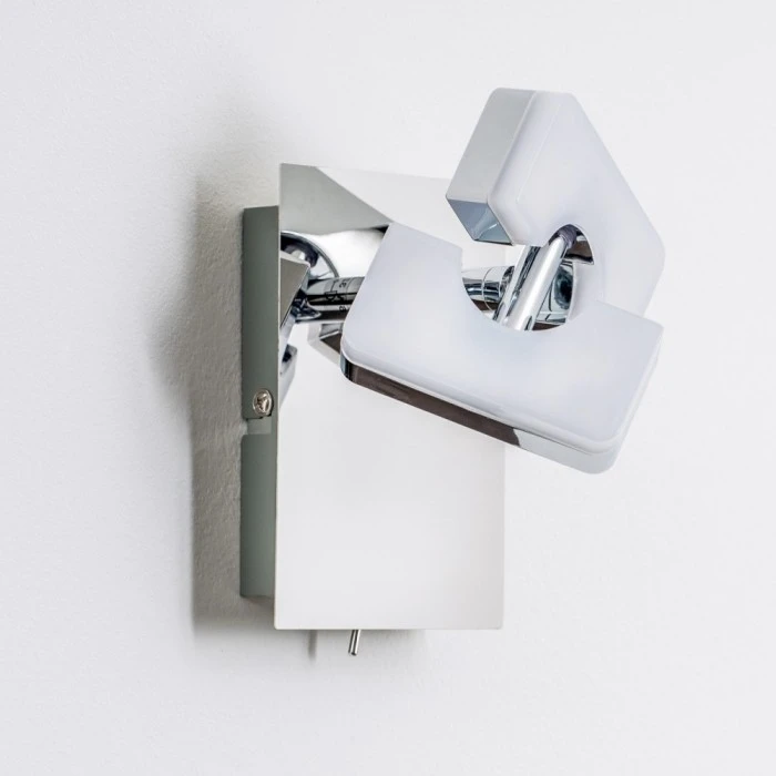 Hofstein Turin Wandspot LED Chrom, 1-flammig 9 Hofstein Turin Wandspot LED Chrom, 1-flammig - Image 9