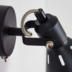 Hofstein Upiano Wandleuchte Chrom, Schwarz, 1-flammig -Wandleuchten Verkauf upiano wandleuchte h3017814 2