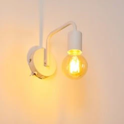 Hofstein Valocolla Wandleuchte Weiß, 1-flammig 25 Hofstein Valocolla Wandleuchte Weiß, 1-flammig -Wandleuchten Verkauf valocolla wandleuchte h3290200 do1 10