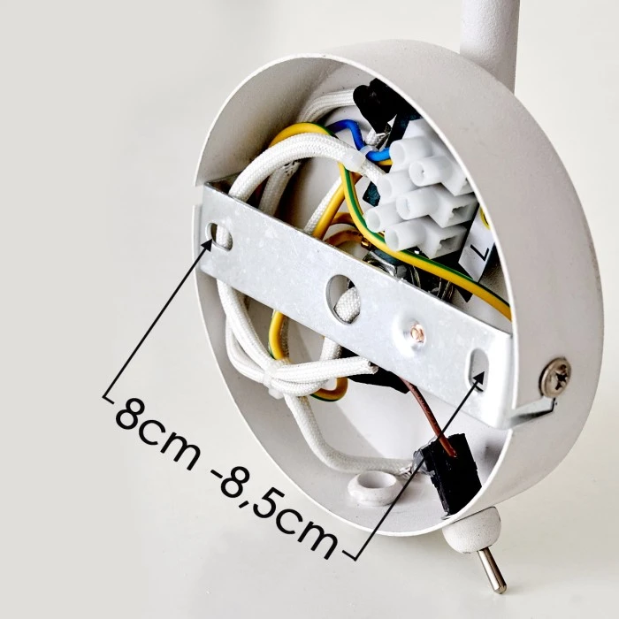Hofstein Valocolla Wandleuchte Weiß, 1-flammig 15 Hofstein Valocolla Wandleuchte Weiß, 1-flammig - Image 15