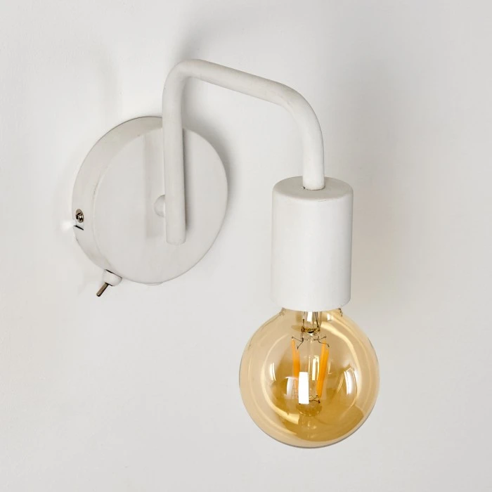 Hofstein Valocolla Wandleuchte Weiß, 1-flammig 8 Hofstein Valocolla Wandleuchte Weiß, 1-flammig - Image 8