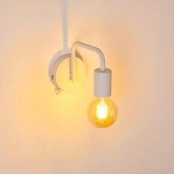 Hofstein Valocolla Wandleuchte Weiß, 1-flammig 23 Hofstein Valocolla Wandleuchte Weiß, 1-flammig -Wandleuchten Verkauf valocolla wandleuchte h3290200 do1 8