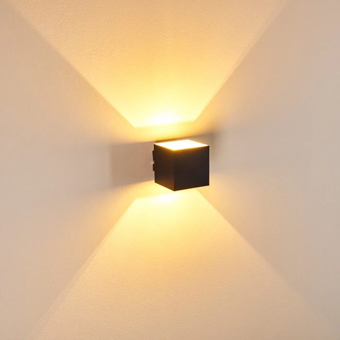 Hofstein Varco Wandleuchte Schwarz, 1-flammig 15 Hofstein Varco Wandleuchte Schwarz, 1-flammig - Image 15