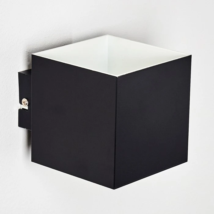 Hofstein Varco Wandleuchte Schwarz, 1-flammig 6 Hofstein Varco Wandleuchte Schwarz, 1-flammig - Image 6