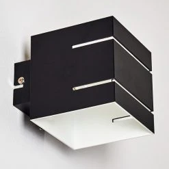 Hofstein Varco Wandleuchte Schwarz, 1-flammig -Wandleuchten Verkauf varco wandleuchte h3013199 do4 21