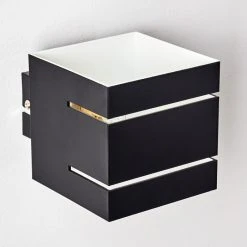 Hofstein Varco Wandleuchte Schwarz, 1-flammig -Wandleuchten Verkauf varco wandleuchte h3013199 do4 5