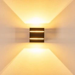 Hofstein Varco Wandleuchte Schwarz, 1-flammig -Wandleuchten Verkauf varco wandleuchte h3013199 do4 6