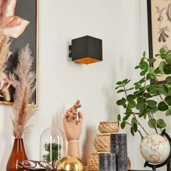 Hofstein Varco Wandleuchte Schwarz, 1-flammig 23 Hofstein Varco Wandleuchte Schwarz, 1-flammig -Wandleuchten Verkauf varco wandleuchte h3013205 do4 11