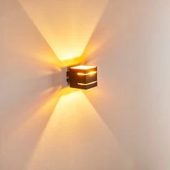 Hofstein Varco Wandleuchte Schwarz, 1-flammig -Wandleuchten Verkauf varco wandleuchte h3013212 do4 11