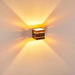 Hofstein Varco Wandleuchte Schwarz, 1-flammig -Wandleuchten Verkauf varco wandleuchte h3013212 do4 14