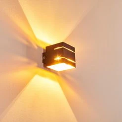 Hofstein Varco Wandleuchte Schwarz, 1-flammig -Wandleuchten Verkauf varco wandleuchte h3013212 do4 2