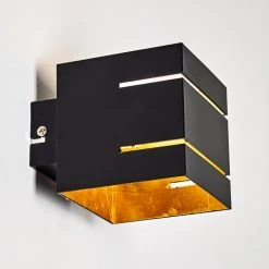 Hofstein Varco Wandleuchte Schwarz, 1-flammig -Wandleuchten Verkauf varco wandleuchte h3013212 do4 21