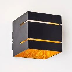 Hofstein Varco Wandleuchte Schwarz, 1-flammig -Wandleuchten Verkauf varco wandleuchte h3013212 do4 4