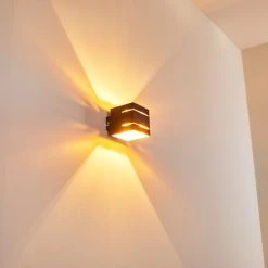 Hofstein Varco Wandleuchte Schwarz, 1-flammig -Wandleuchten Verkauf varco wandleuchte h3013212 do4 9