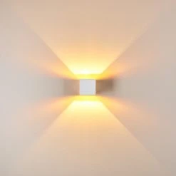 Hofstein Varco Wandleuchte Weiß, 1-flammig -Wandleuchten Verkauf varco wandleuchte h3013229 do2 15