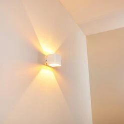 Hofstein Varco Wandleuchte Weiß, 1-flammig -Wandleuchten Verkauf varco wandleuchte h3013229 do2 17