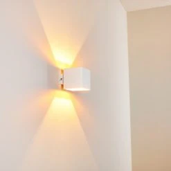 Hofstein Varco Wandleuchte Weiß, 1-flammig -Wandleuchten Verkauf varco wandleuchte h3013229 do2 23