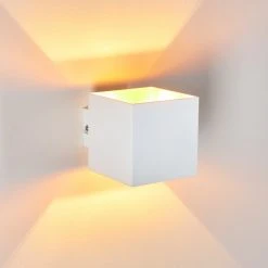 Hofstein Varco Wandleuchte Weiß, 1-flammig -Wandleuchten Verkauf varco wandleuchte h3013229 do2 3