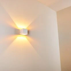 Hofstein Varco Wandleuchte Weiß, 1-flammig -Wandleuchten Verkauf varco wandleuchte h3013229 do2 9