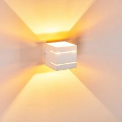 Hofstein Varco Wandleuchte Weiß, 1-flammig -Wandleuchten Verkauf varco wandleuchte h3013236 do4 24