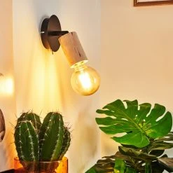 Hofstein Vasanello Wandleuchte Schwarz, 1-flammig -Wandleuchten Verkauf vasanello wandleuchte h3405338 10