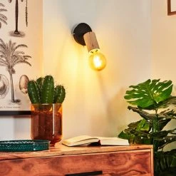 Hofstein Vasanello Wandleuchte Schwarz, 1-flammig -Wandleuchten Verkauf vasanello wandleuchte h3405338 6