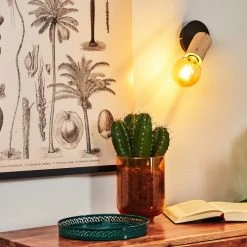 Hofstein Vasanello Wandleuchte Schwarz, 1-flammig -Wandleuchten Verkauf vasanello wandleuchte h3405338 8