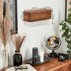 Hofstein Versoix Wandleuchte LED Schwarz, Naturfarben, 1-flammig -Wandleuchten Verkauf versoix wandleuchte h3570784 3