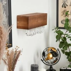 Hofstein Versoix Wandleuchte LED Schwarz, Naturfarben, 1-flammig -Wandleuchten Verkauf versoix wandleuchte h3570784 9