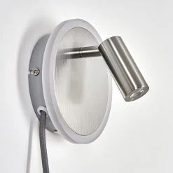 Hofstein Viata Wandleuchte LED Nickel-Matt, Grau, 2-flammig -Wandleuchten Verkauf viata wandleuchte h3456736 7