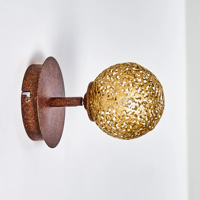 Hofstein Virga Wandleuchte Rostfarben, 1-flammig 14 Hofstein Virga Wandleuchte Rostfarben, 1-flammig - Image 14