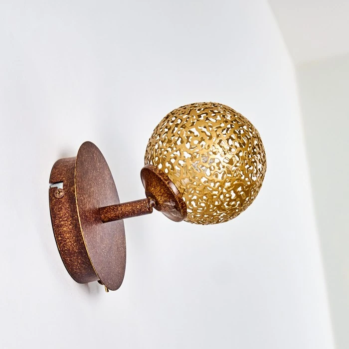 Hofstein Virga Wandleuchte Rostfarben, 1-flammig 18 Hofstein Virga Wandleuchte Rostfarben, 1-flammig - Image 18