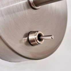 Hofstein Vure Wandleuchte Nickel-Matt, 1-flammig -Wandleuchten Verkauf vure wandleuchte h3388280 5