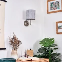 Hofstein Vure Wandleuchte Nickel-Matt, 1-flammig -Wandleuchten Verkauf vure wandleuchte h3388280 8