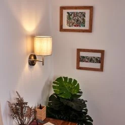 Hofstein Vure Wandleuchte Nickel-Matt, 1-flammig -Wandleuchten Verkauf vure wandleuchte h3388280 9