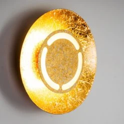 Hofstein Wandleuchte Fairview LED Gold, 1-flammig -Wandleuchten Verkauf wandleuchte fairview h3003916 2