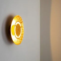 Hofstein Wandleuchte Fairview LED Gold, 1-flammig -Wandleuchten Verkauf wandleuchte fairview h3003916 7