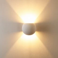 Hofstein Wandleuchte Flot Weiß, 1-flammig -Wandleuchten Verkauf wandleuchte flot h11 2