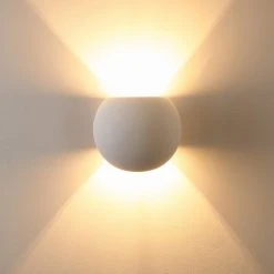 Hofstein Wandleuchte Flot Weiß, 1-flammig -Wandleuchten Verkauf wandleuchte flot h11 7