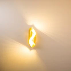 Hofstein Wandleuchte Ogarrio LED Gold, 2-flammig -Wandleuchten Verkauf wandleuchte ogarrio h3020227 4